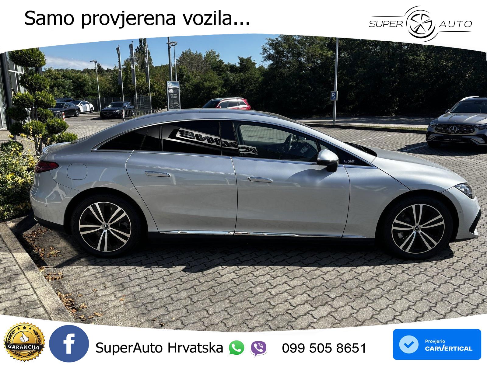 Mercedes EQE 350 98 kWh (292 KS)