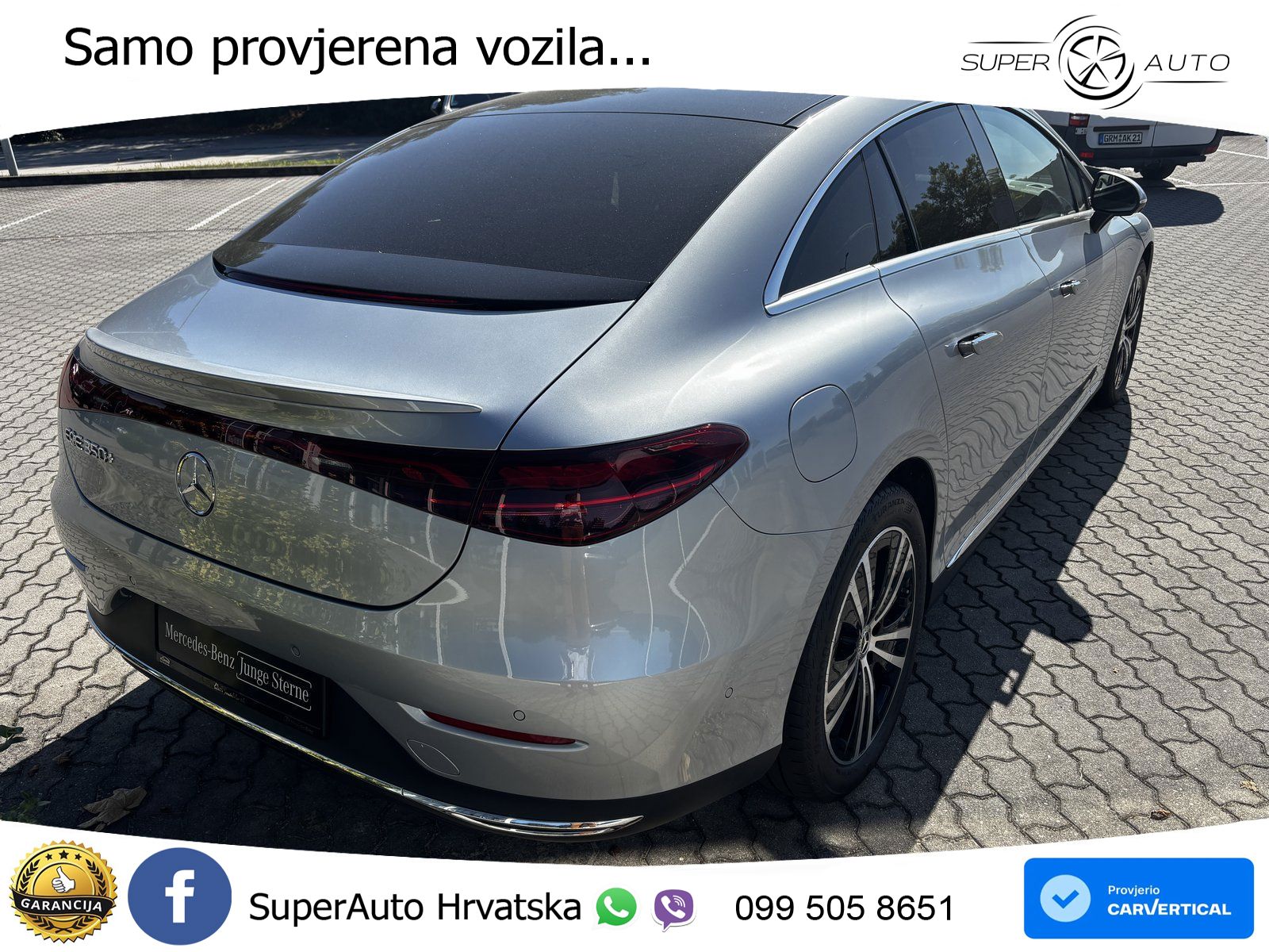 Mercedes EQE 350 98 kWh (292 KS)