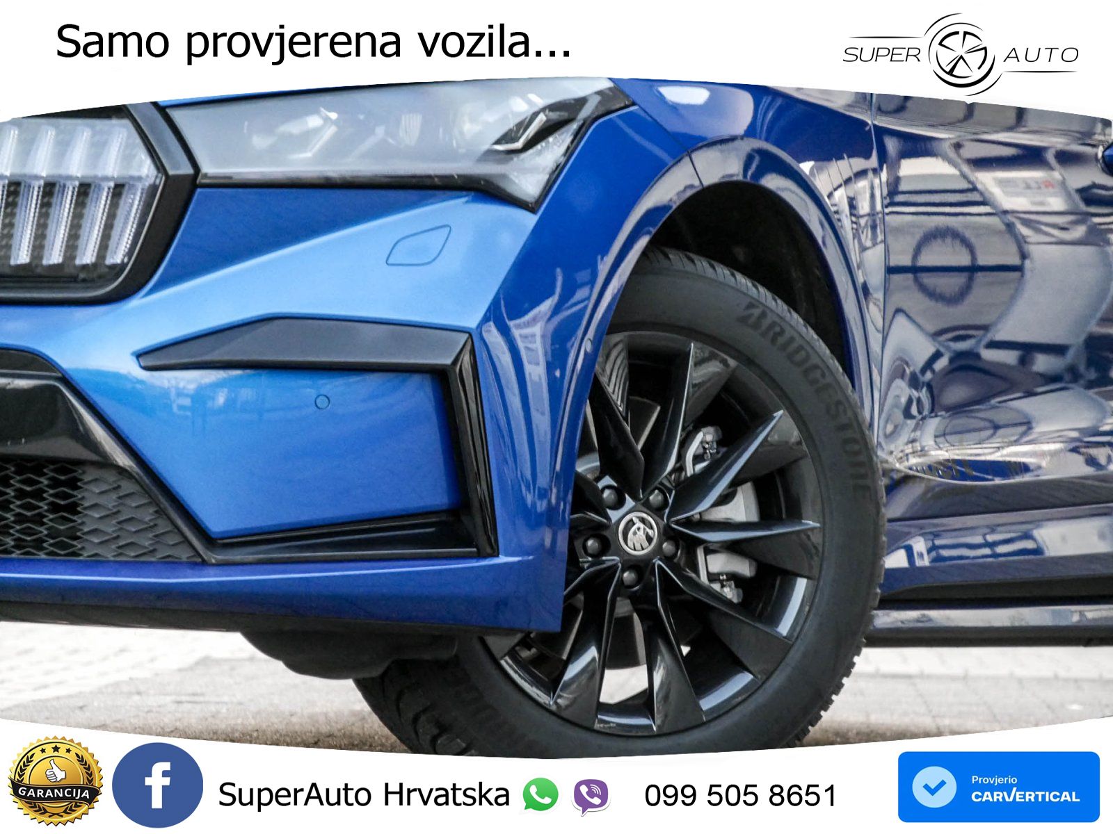 Škoda Enyaq 85 82 kWh (286 KS) SportLine LED+GR SJED+ACC