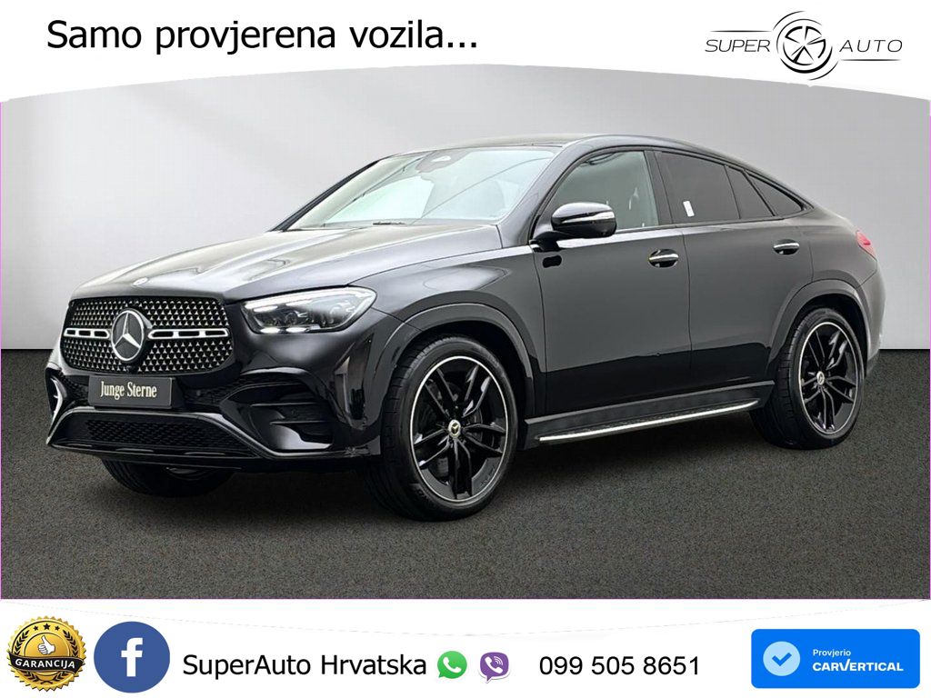 Mercedes GLE Coupe 450d (367 KS) EQ Boost 4MATIC 9G-TRONIC AMG LED+GR SJED+ACC