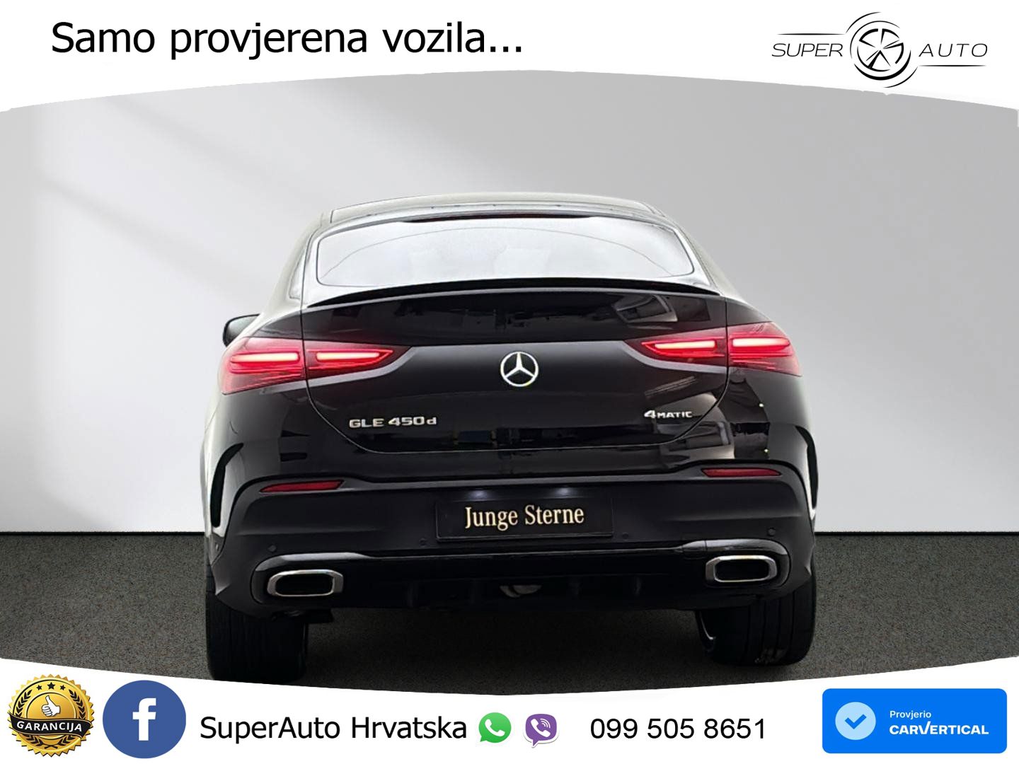 Mercedes GLE Coupe 450d (367 KS) EQ Boost 4MATIC 9G-TRONIC AMG LED+GR SJED+ACC