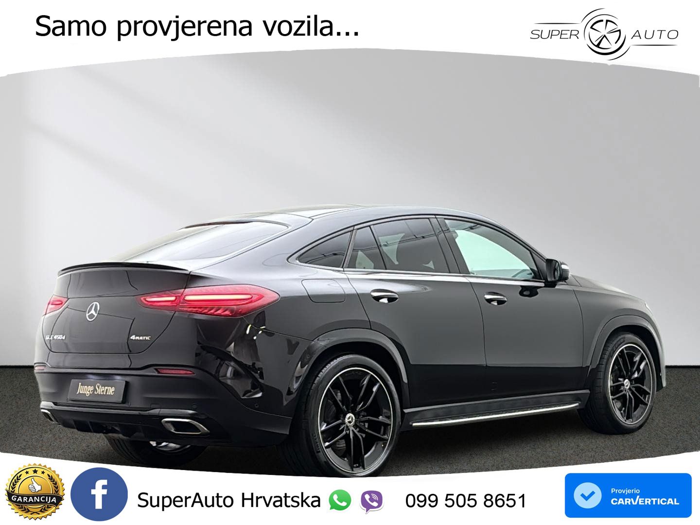 Mercedes GLE Coupe 450d (367 KS) EQ Boost 4MATIC 9G-TRONIC AMG LED+GR SJED+ACC