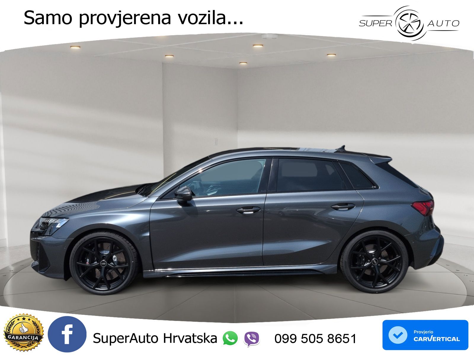 Audi RS3 Sedan 2.5 TFSI (400 KS) quattro S tronic LED+GR SJED+ACC