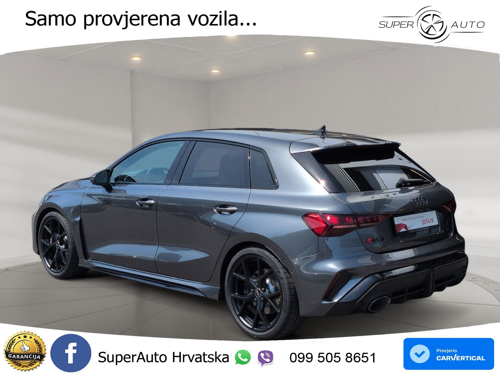 Audi RS3 Sedan 2.5 TFSI (400 KS) quattro S tronic LED+GR SJED+ACC