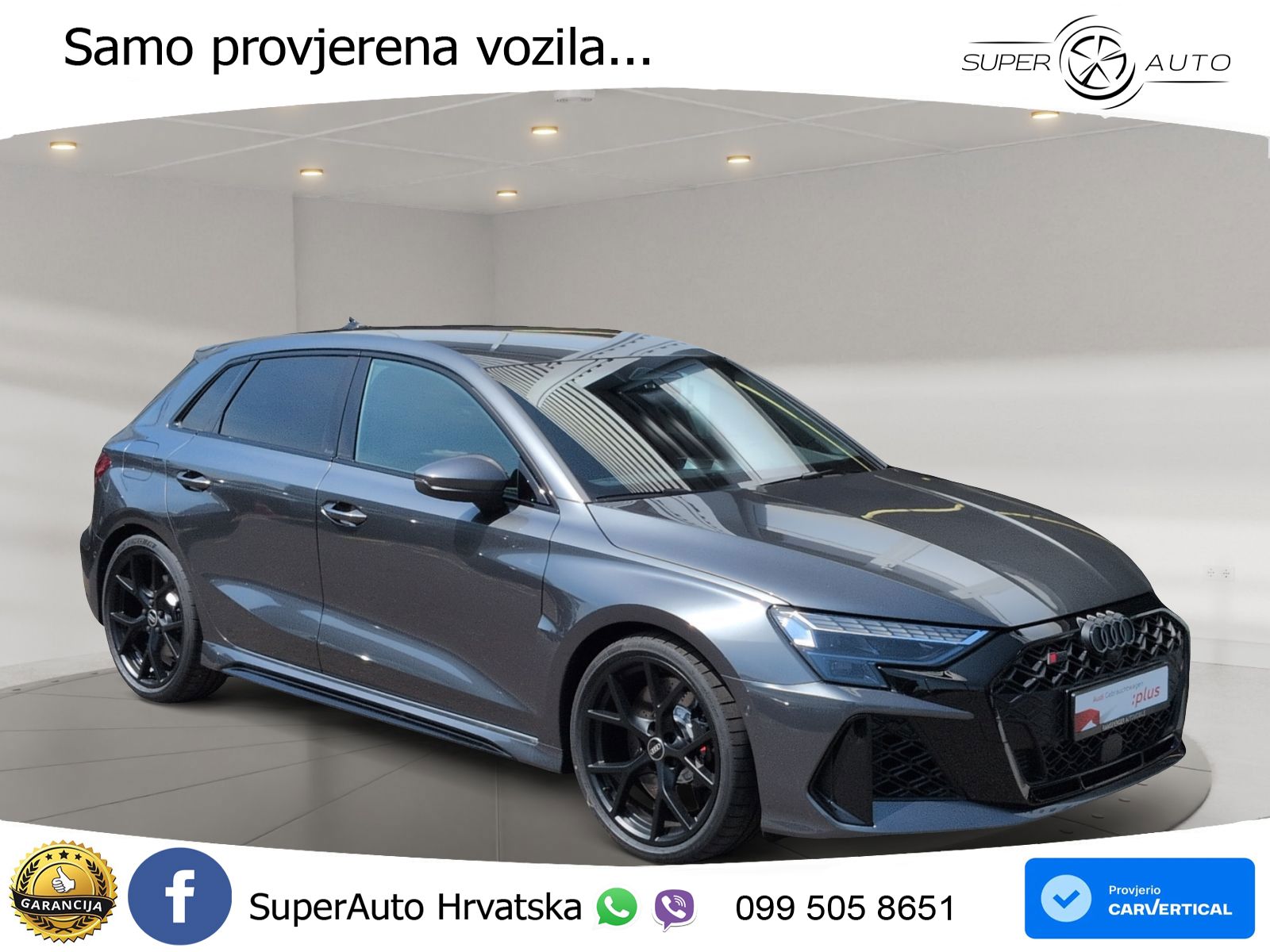 Audi RS3 Sedan 2.5 TFSI (400 KS) quattro S tronic LED+GR SJED+ACC