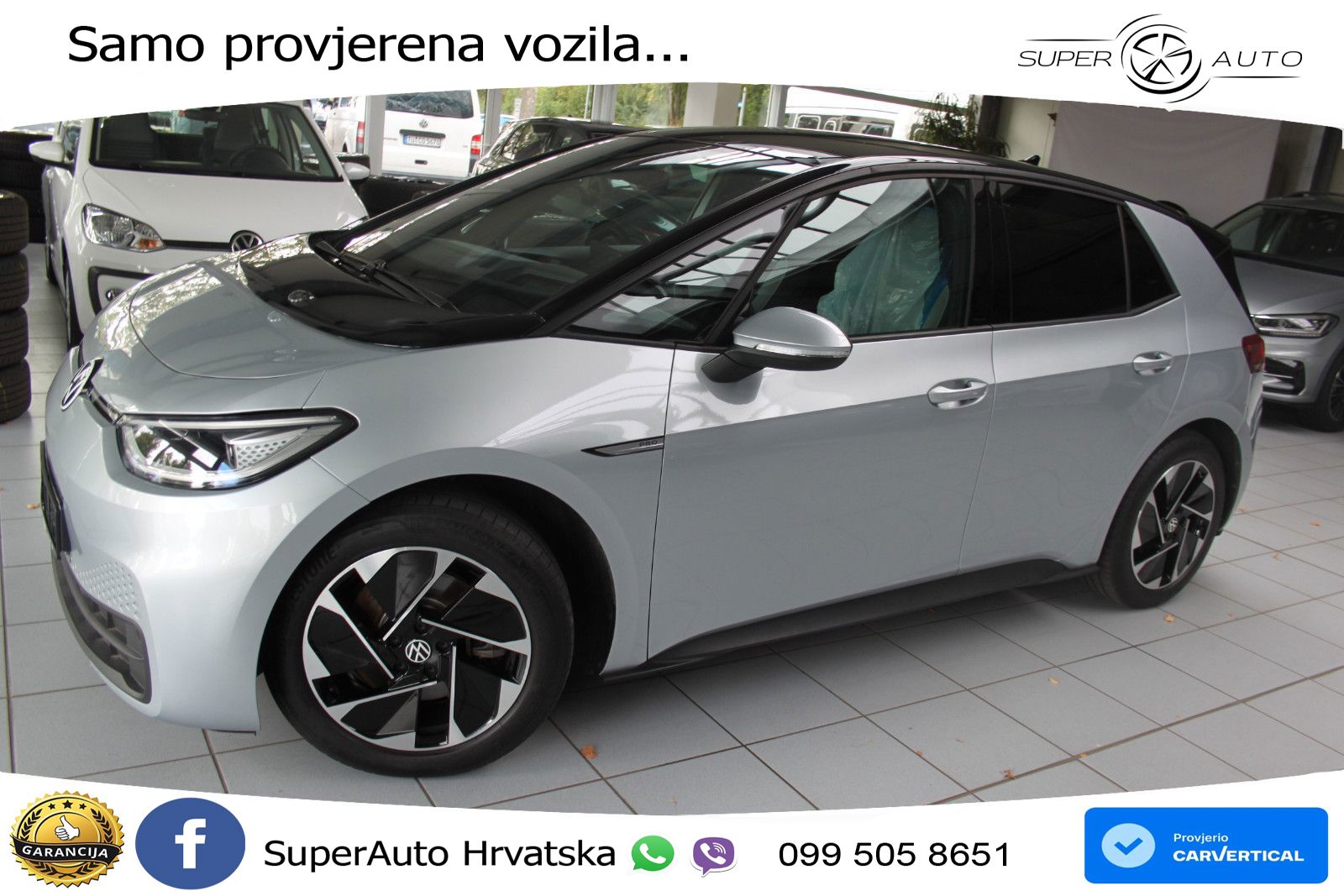 Volkswagen ID.3 Pro Performance 62 kWh (204 KS)