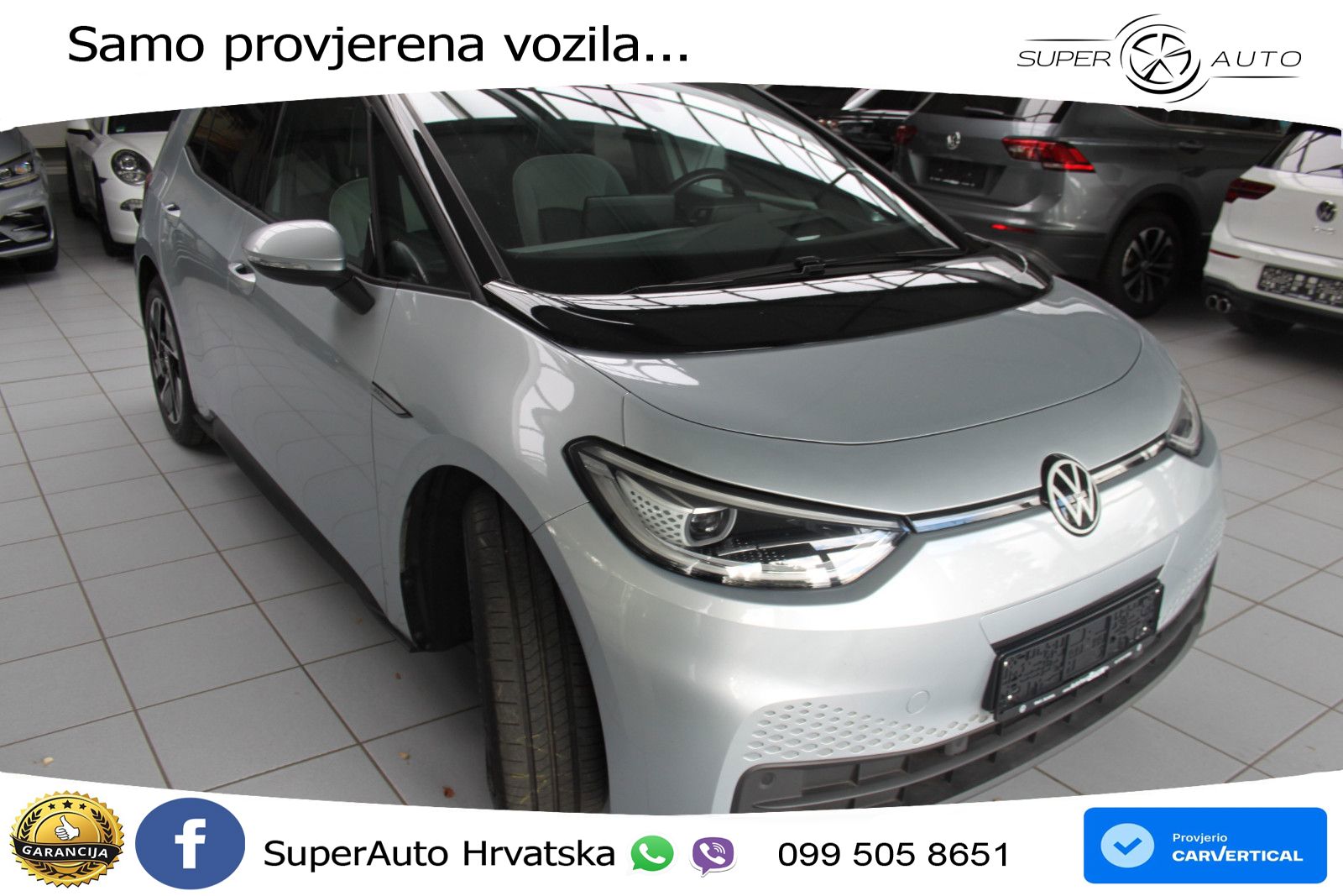 Volkswagen ID.3 Pro Performance 62 kWh (204 KS)