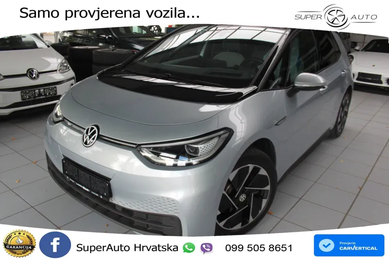 Volkswagen ID.3 Pro Performance 62 kWh (204 KS)