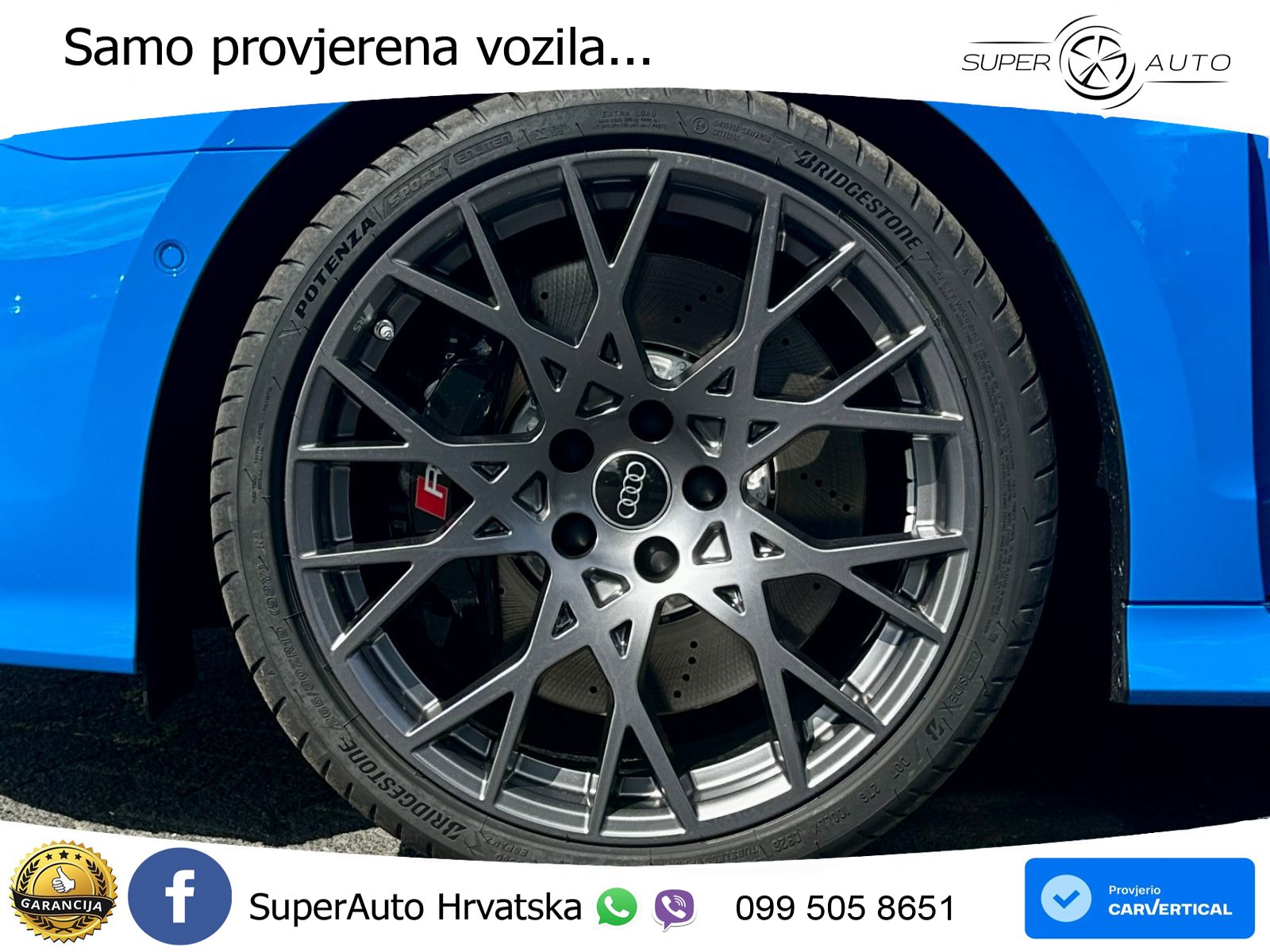 Audi RS3 Sedan 2.5 TFSI (400 KS) quattro S tronic LED+GR SJED+ACC