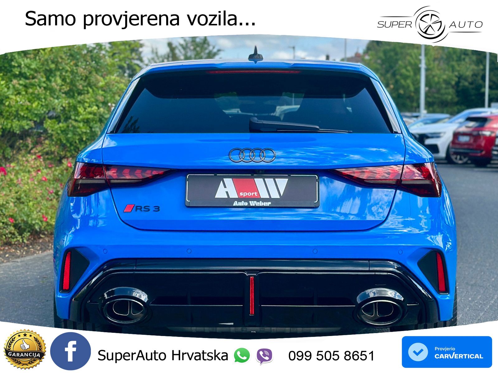 Audi RS3 Sedan 2.5 TFSI (400 KS) quattro S tronic LED+GR SJED+ACC