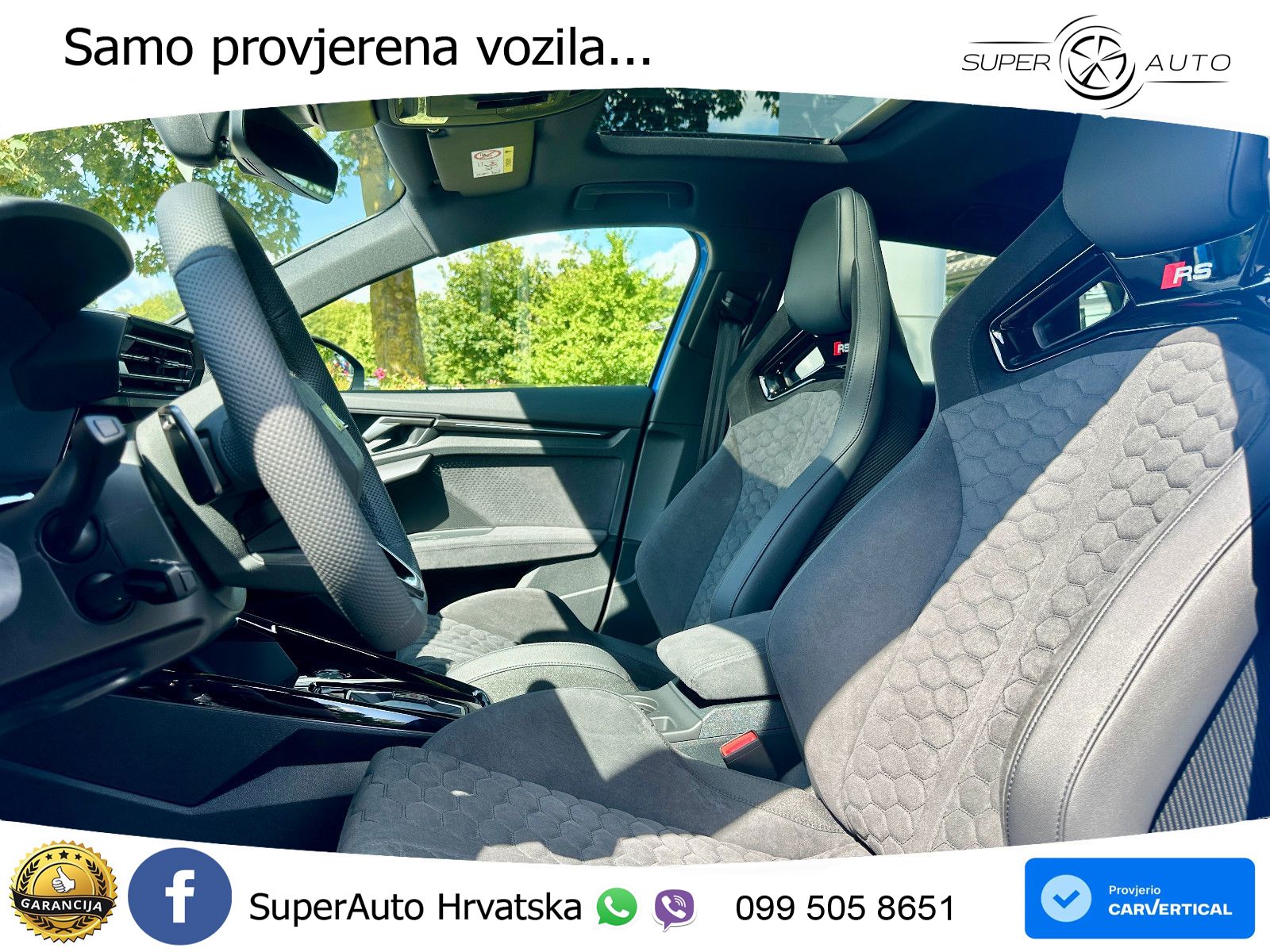 Audi RS3 Sedan 2.5 TFSI (400 KS) quattro S tronic LED+GR SJED+ACC