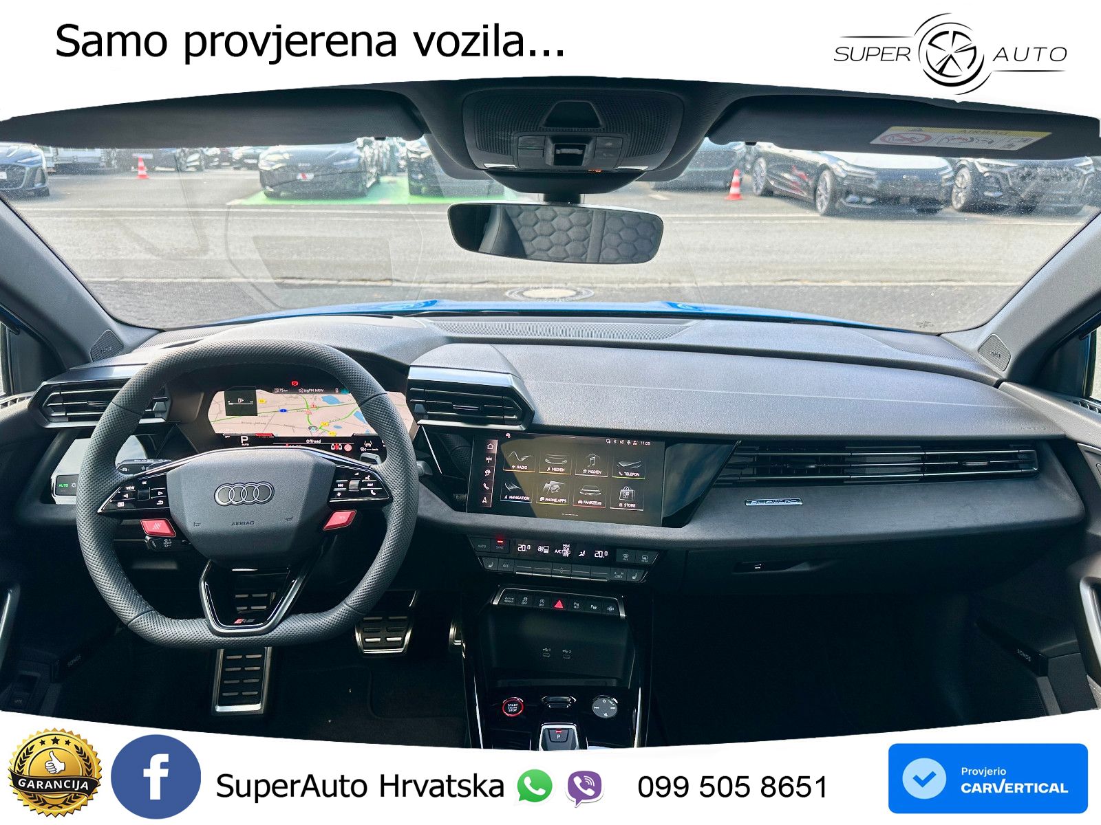 Audi RS3 Sedan 2.5 TFSI (400 KS) quattro S tronic LED+GR SJED+ACC