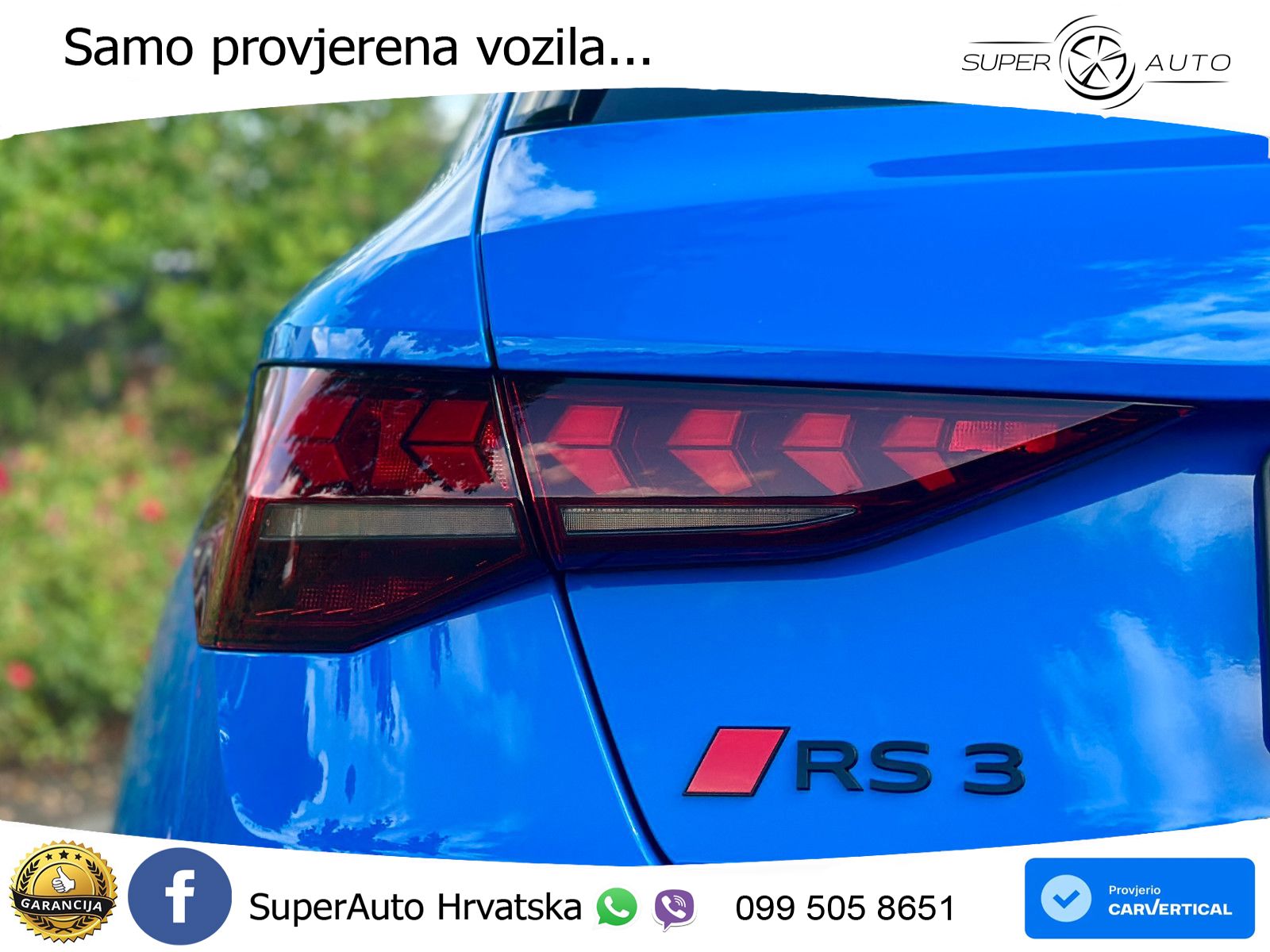 Audi RS3 Sedan 2.5 TFSI (400 KS) quattro S tronic LED+GR SJED+ACC