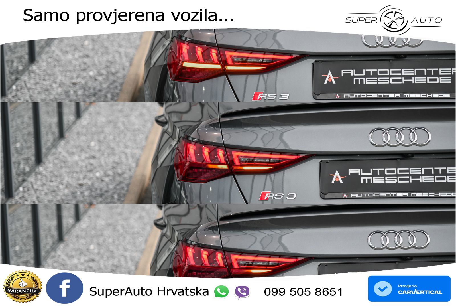 Audi RS3 Sedan 2.5 TFSI (400 KS) quattro S tronic LED+GR SJED+ACC