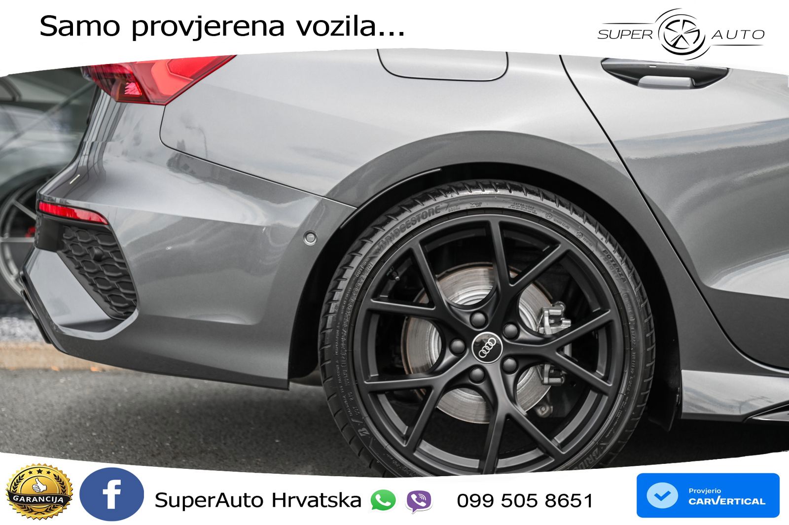 Audi RS3 Sedan 2.5 TFSI (400 KS) quattro S tronic LED+GR SJED+ACC