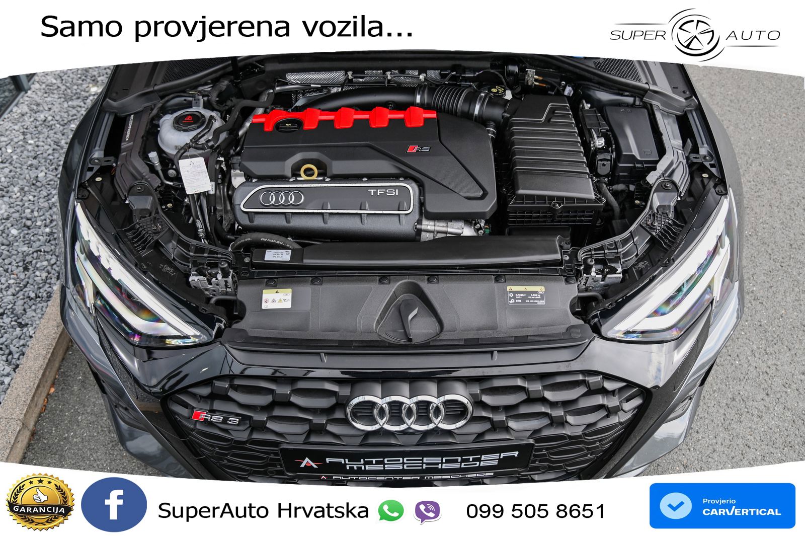 Audi RS3 Sedan 2.5 TFSI (400 KS) quattro S tronic LED+GR SJED+ACC