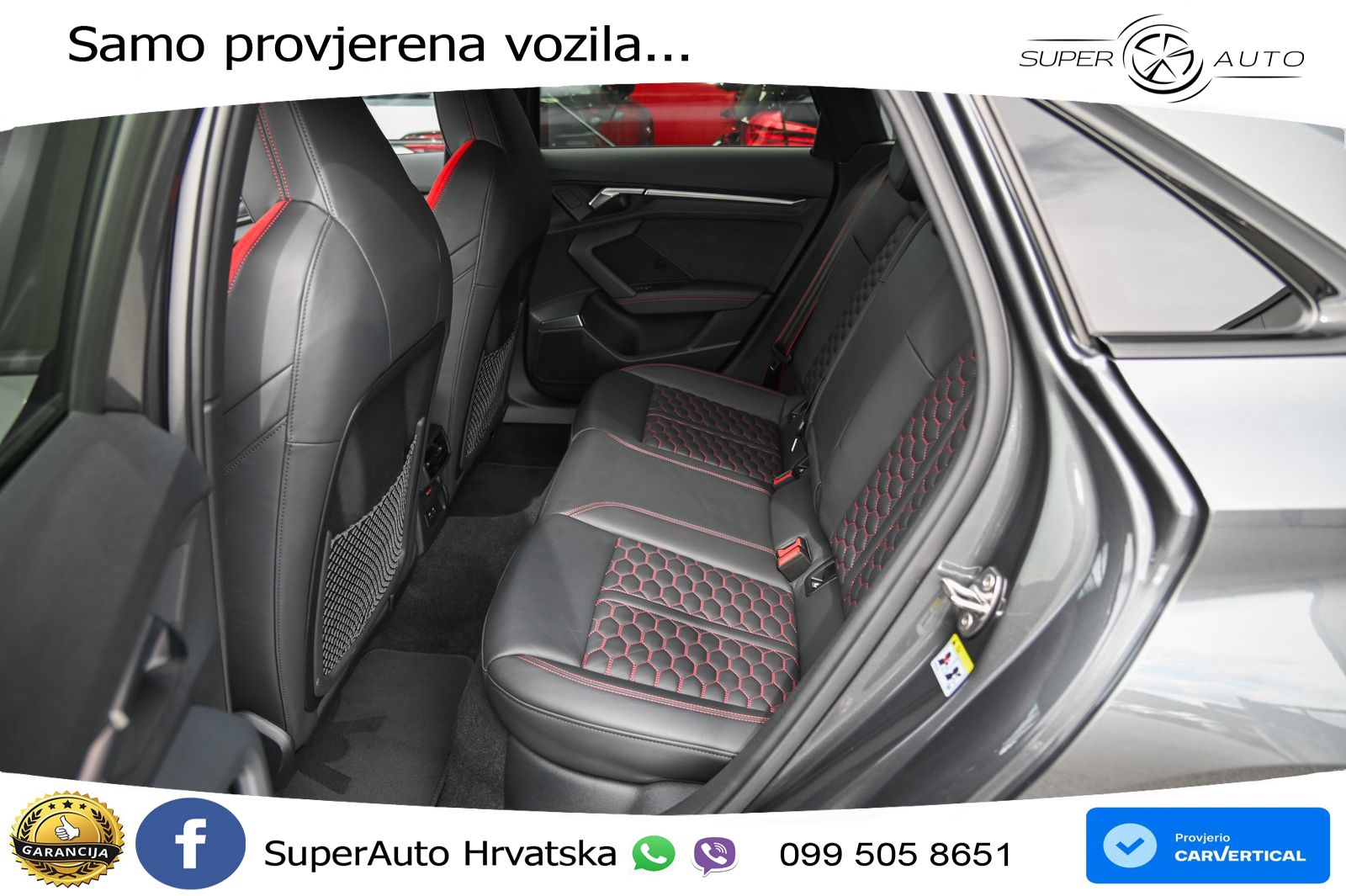 Audi RS3 Sedan 2.5 TFSI (400 KS) quattro S tronic LED+GR SJED+ACC