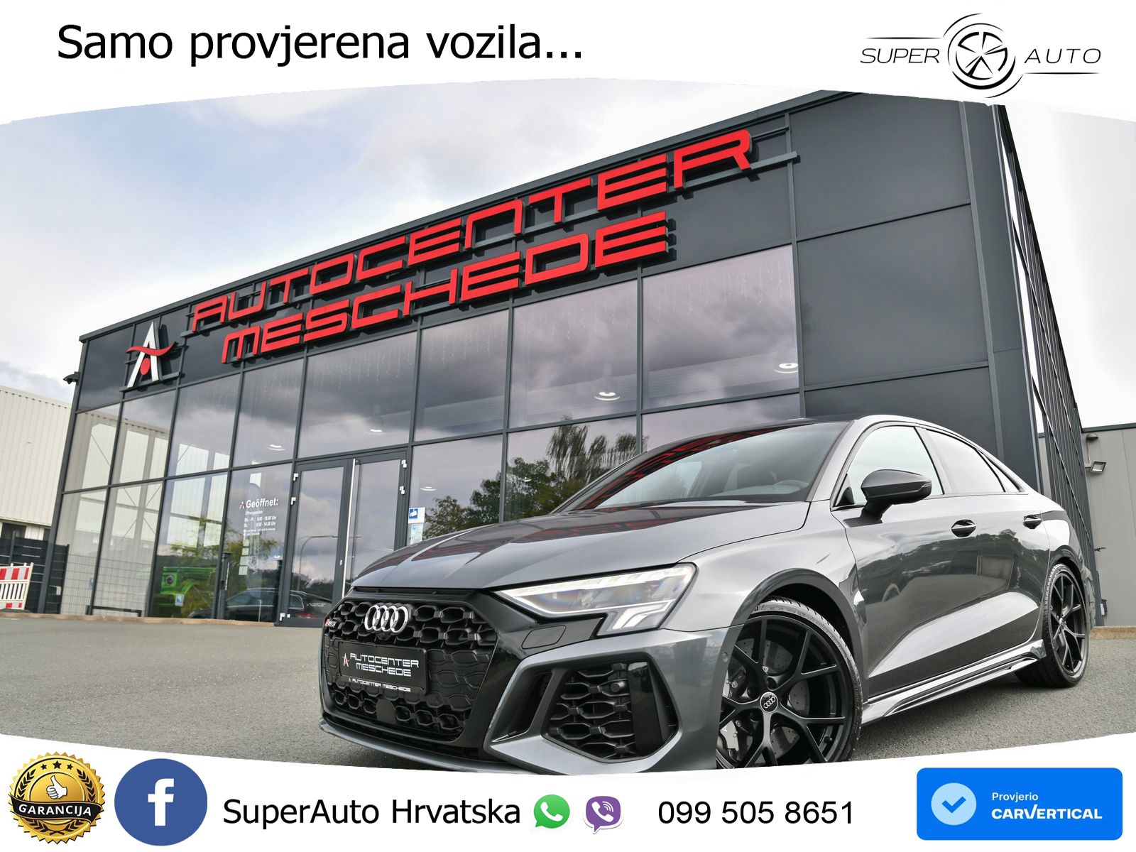 Audi RS3 Sedan 2.5 TFSI (400 KS) quattro S tronic LED+GR SJED+ACC