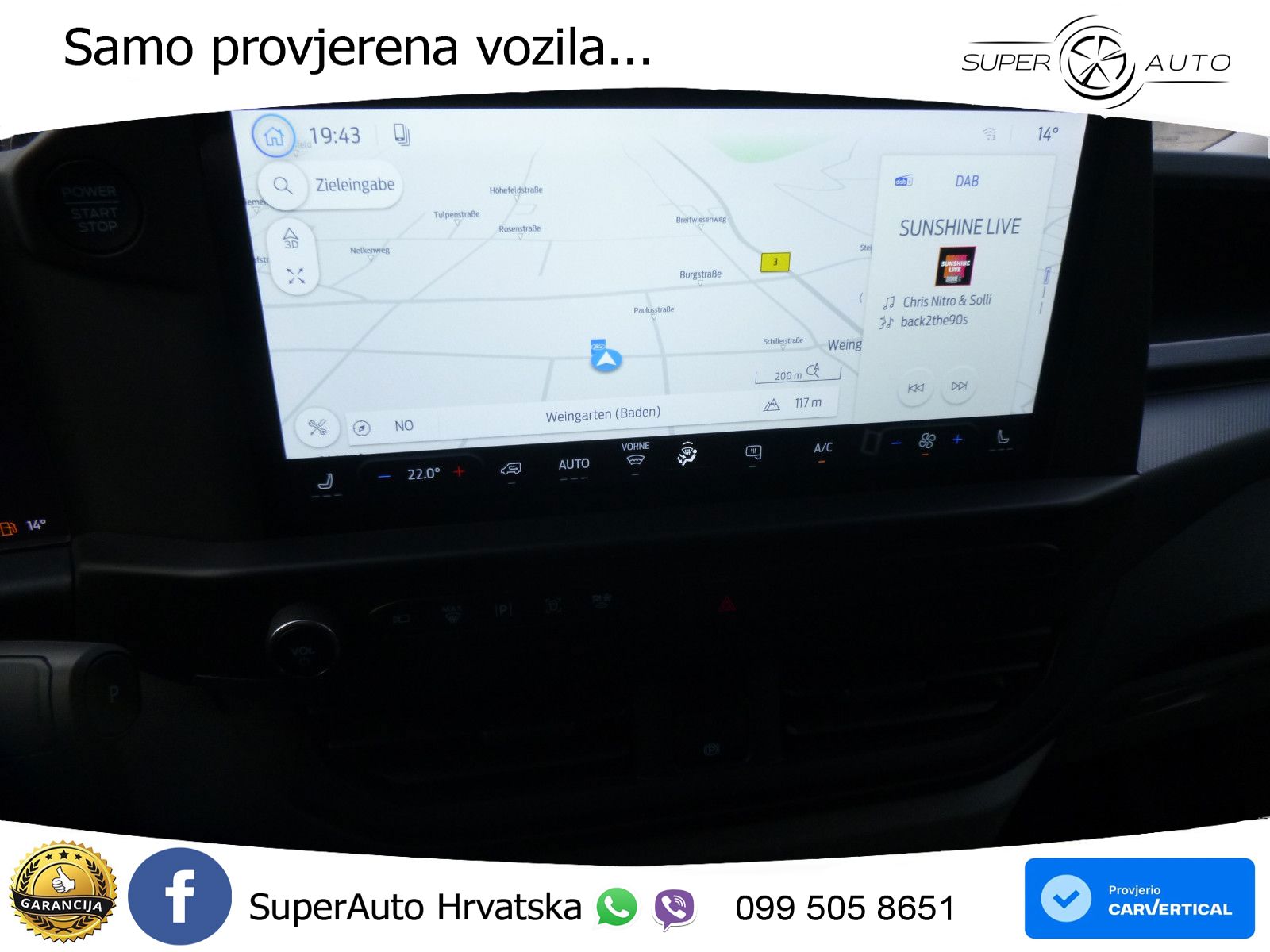 Ford Transit 170 KS LED+GR SJED+ACC