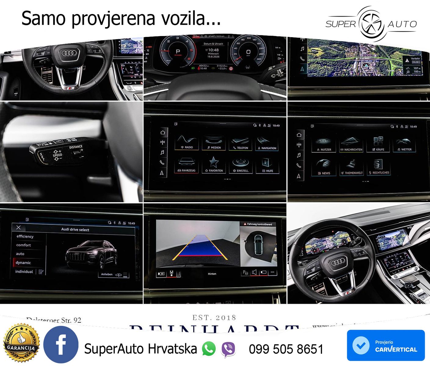 Audi Q8 50 TDI V6 (286 KS) quattro Tiptronic