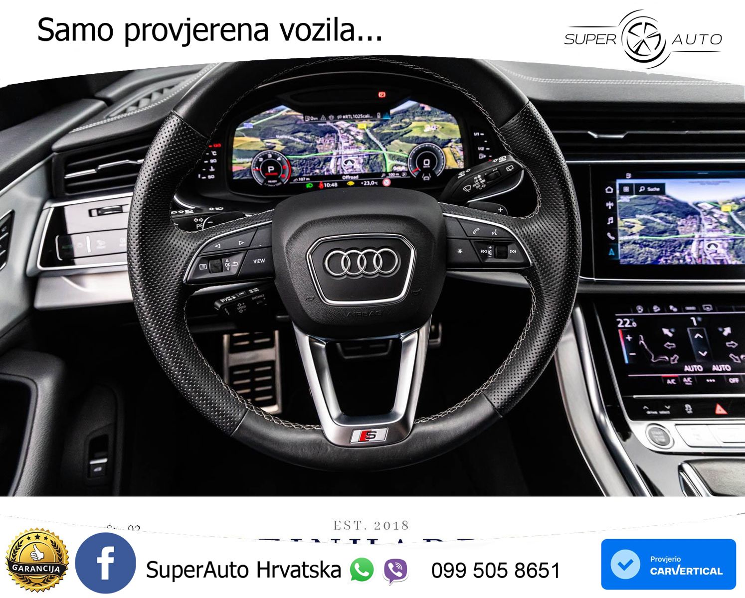 Audi Q8 50 TDI V6 (286 KS) quattro Tiptronic