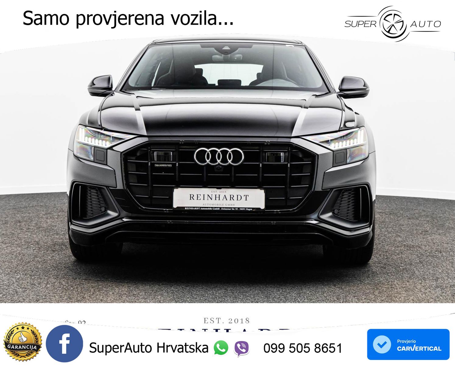 Audi Q8 50 TDI V6 (286 KS) quattro Tiptronic