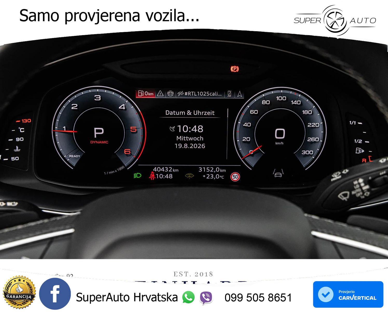 Audi Q8 50 TDI V6 (286 KS) quattro Tiptronic
