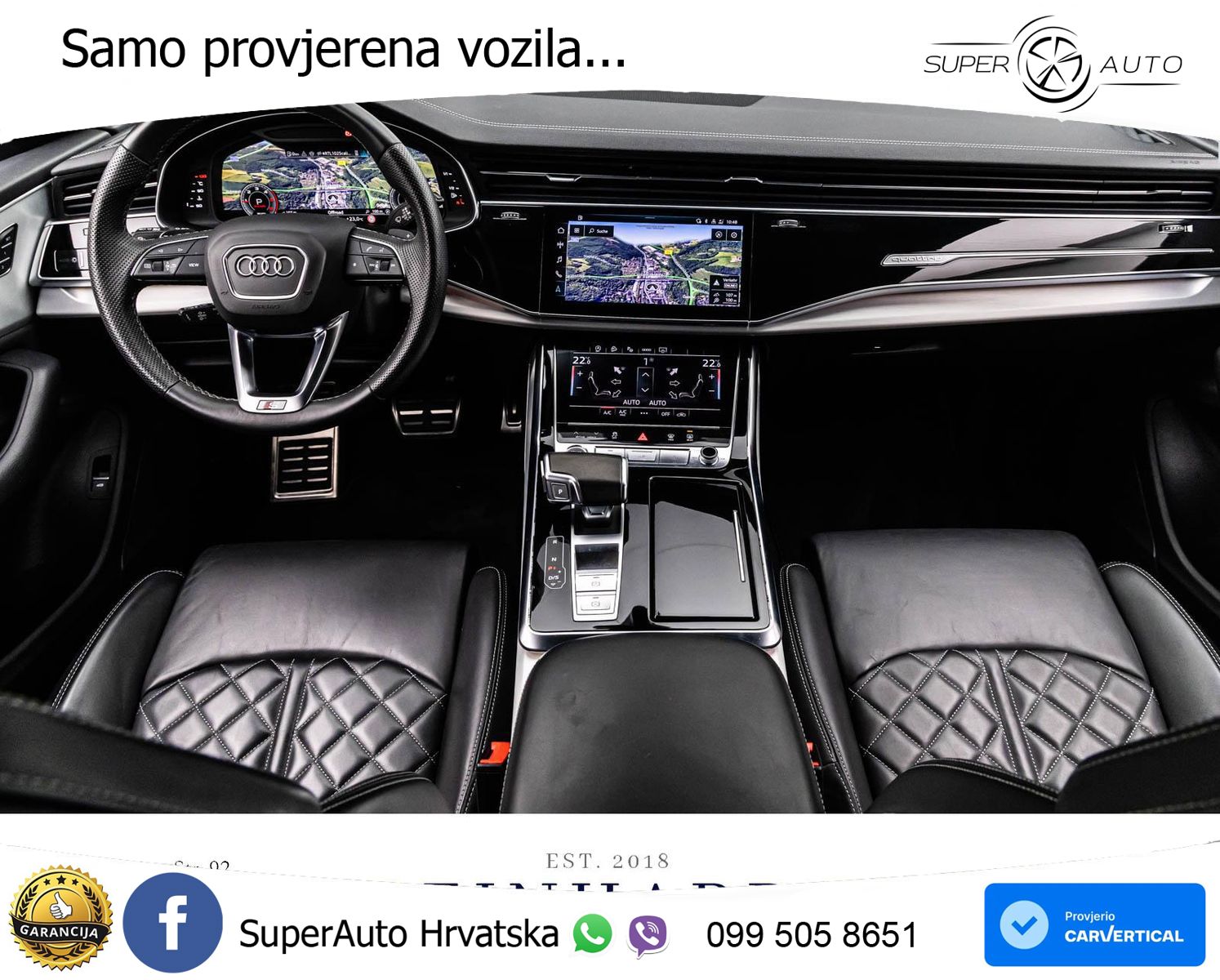 Audi Q8 50 TDI V6 (286 KS) quattro Tiptronic