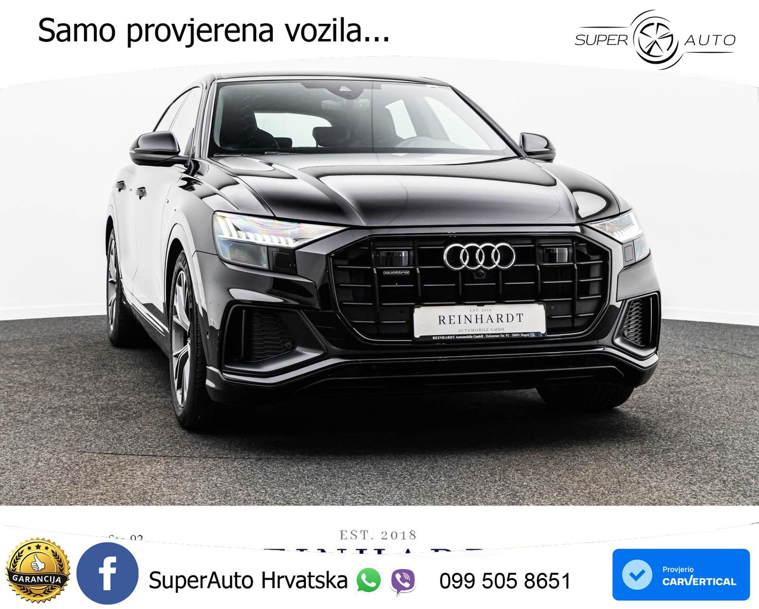 Audi Q8 50 TDI V6 (286 KS) quattro Tiptronic