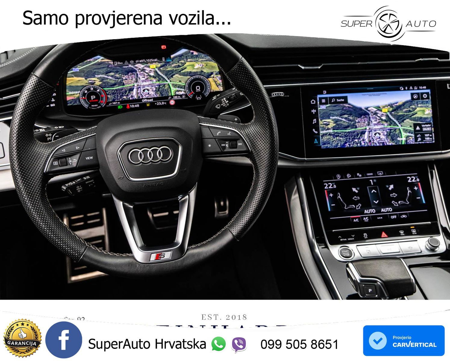 Audi Q8 50 TDI V6 (286 KS) quattro Tiptronic