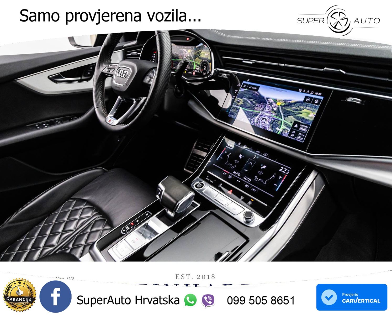 Audi Q8 50 TDI V6 (286 KS) quattro Tiptronic