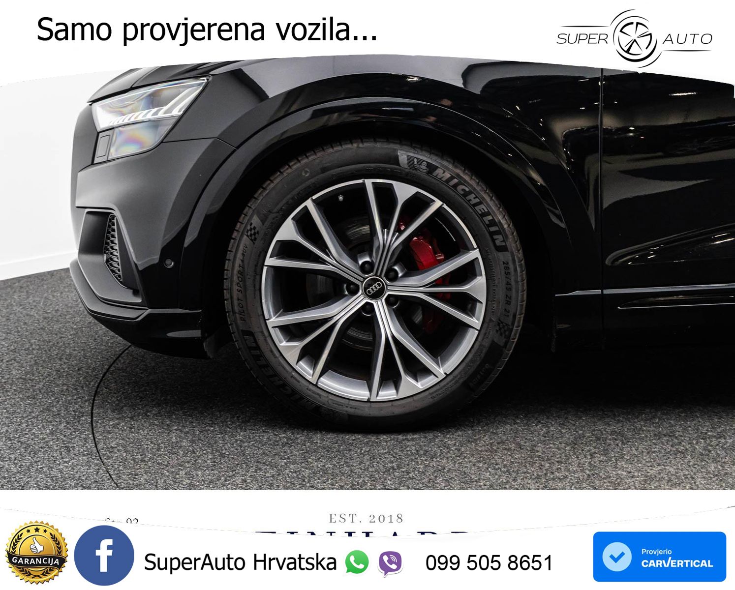 Audi Q8 50 TDI V6 (286 KS) quattro Tiptronic