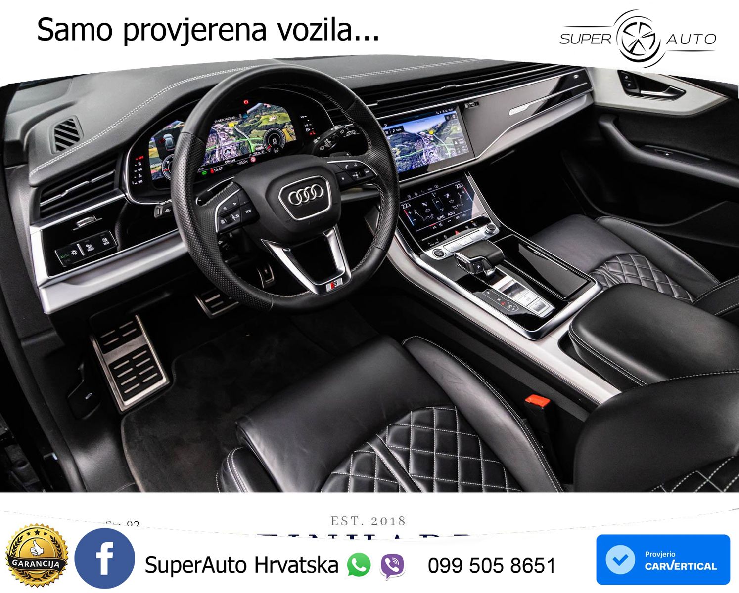 Audi Q8 50 TDI V6 (286 KS) quattro Tiptronic