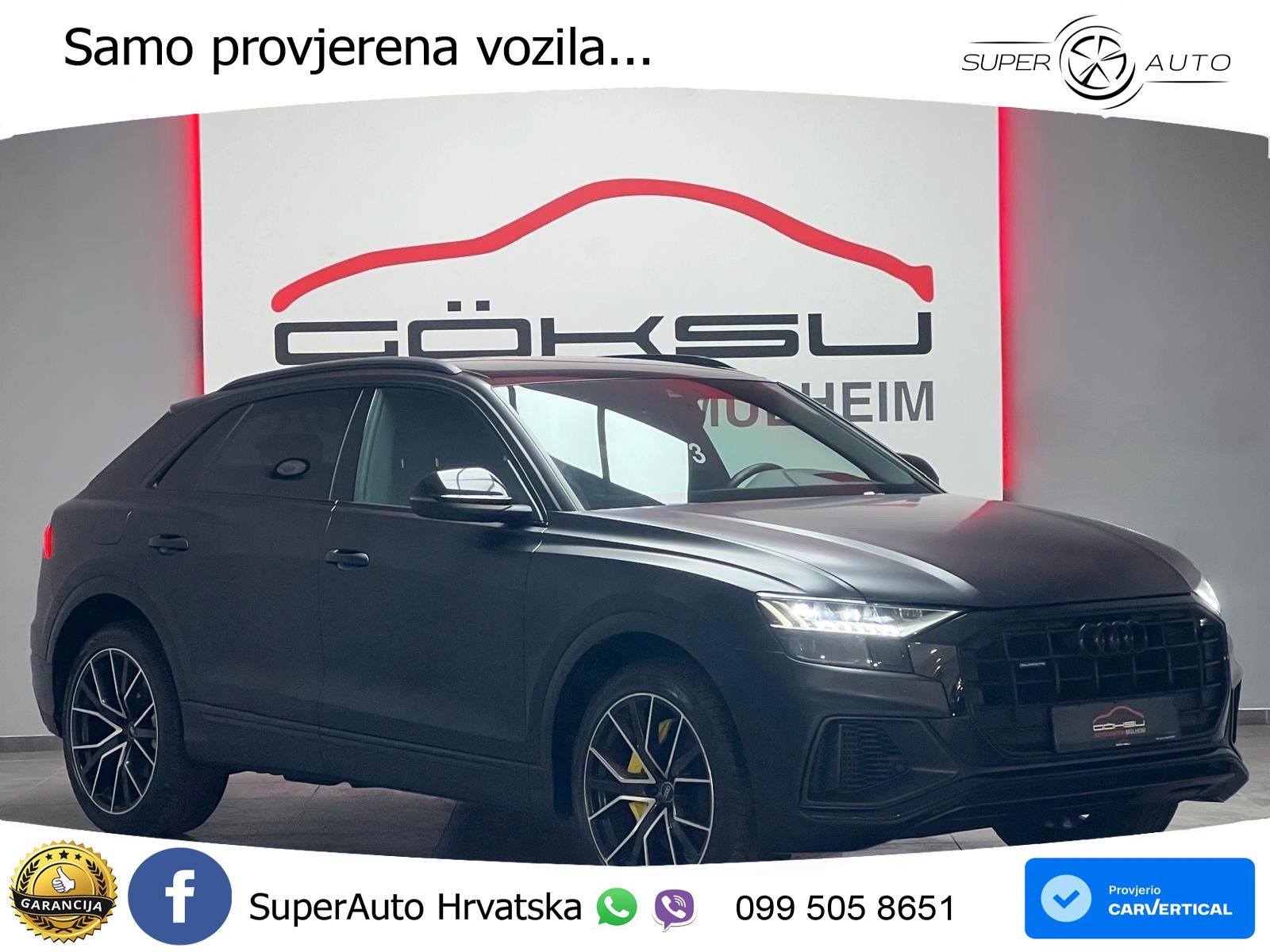 Audi Q8 55 TFSIe V6 (381 KS) quattro tiptronic S line 340 KS
