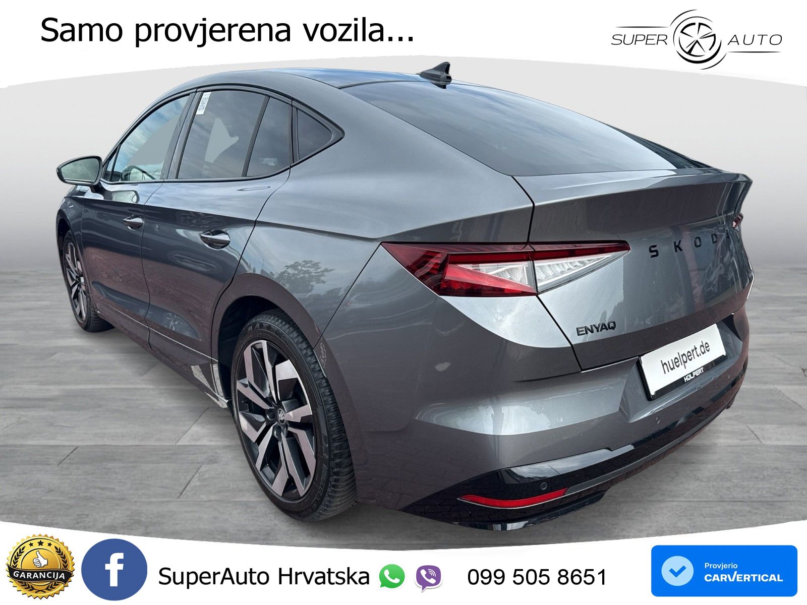 Škoda Enyaq Coupe iV 85 82 kWh (286 KS) SportLine LED+GR SJED+ACC