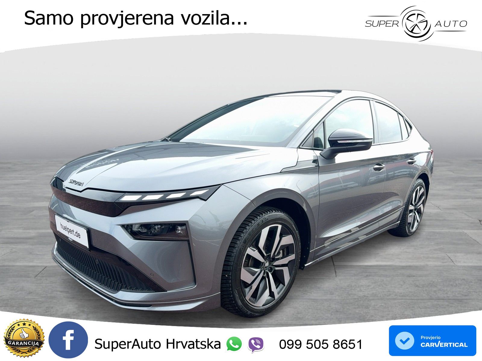 Škoda Enyaq Coupe iV 85 82 kWh (286 KS) SportLine LED+GR SJED+ACC