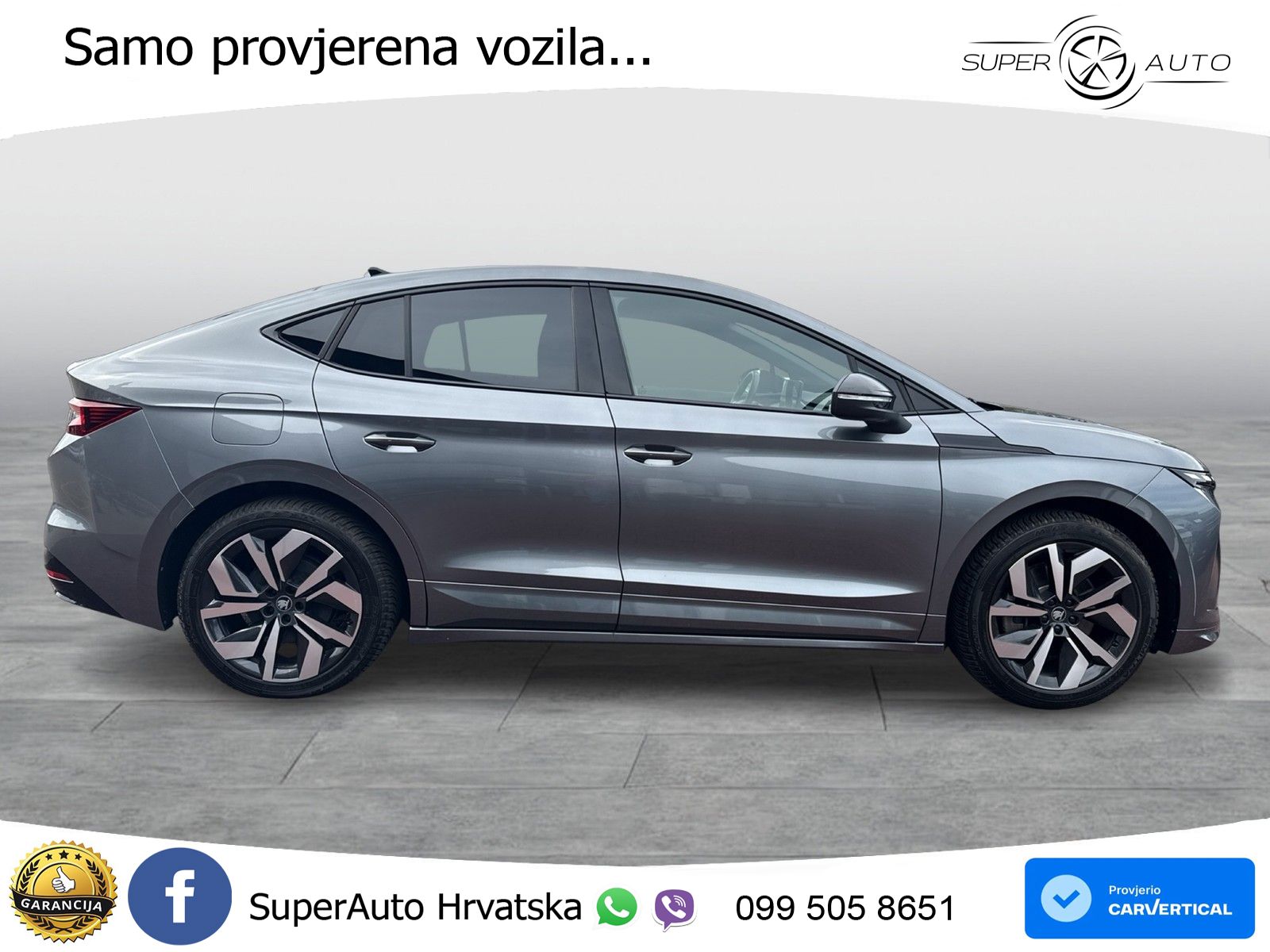 Škoda Enyaq Coupe iV 85 82 kWh (286 KS) SportLine LED+GR SJED+ACC