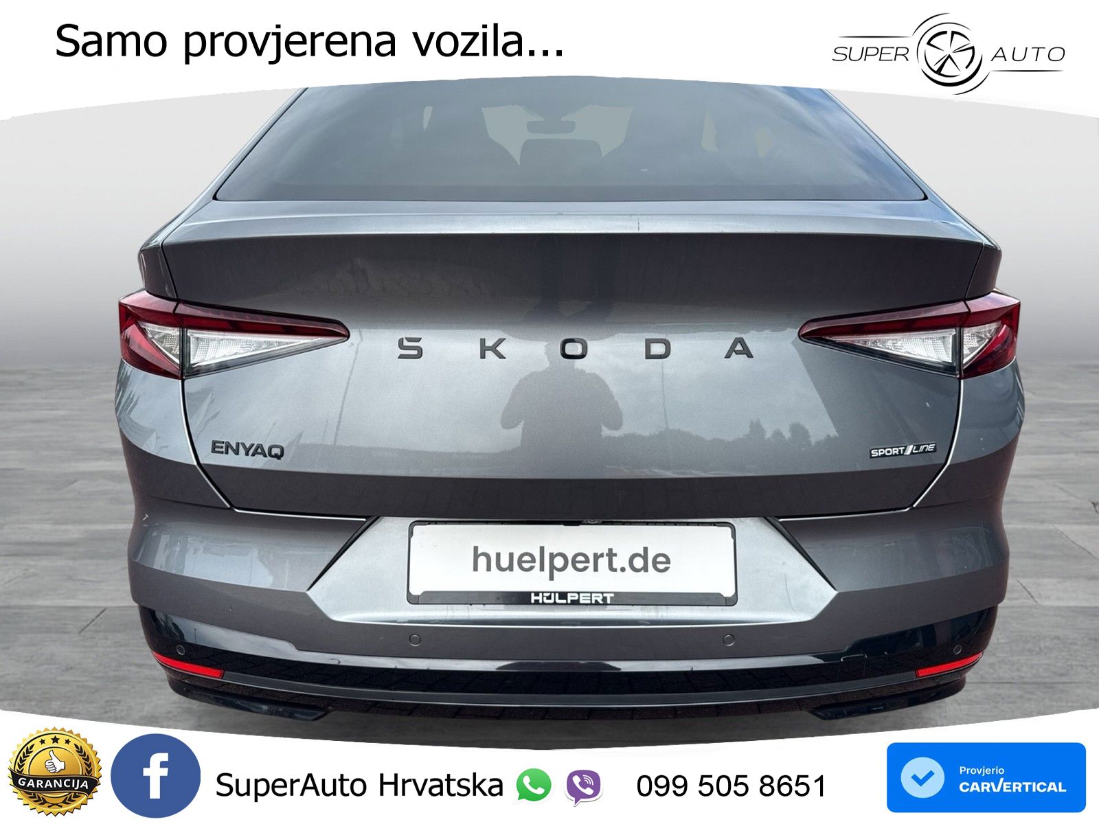 Škoda Enyaq Coupe iV 85 82 kWh (286 KS) SportLine LED+GR SJED+ACC