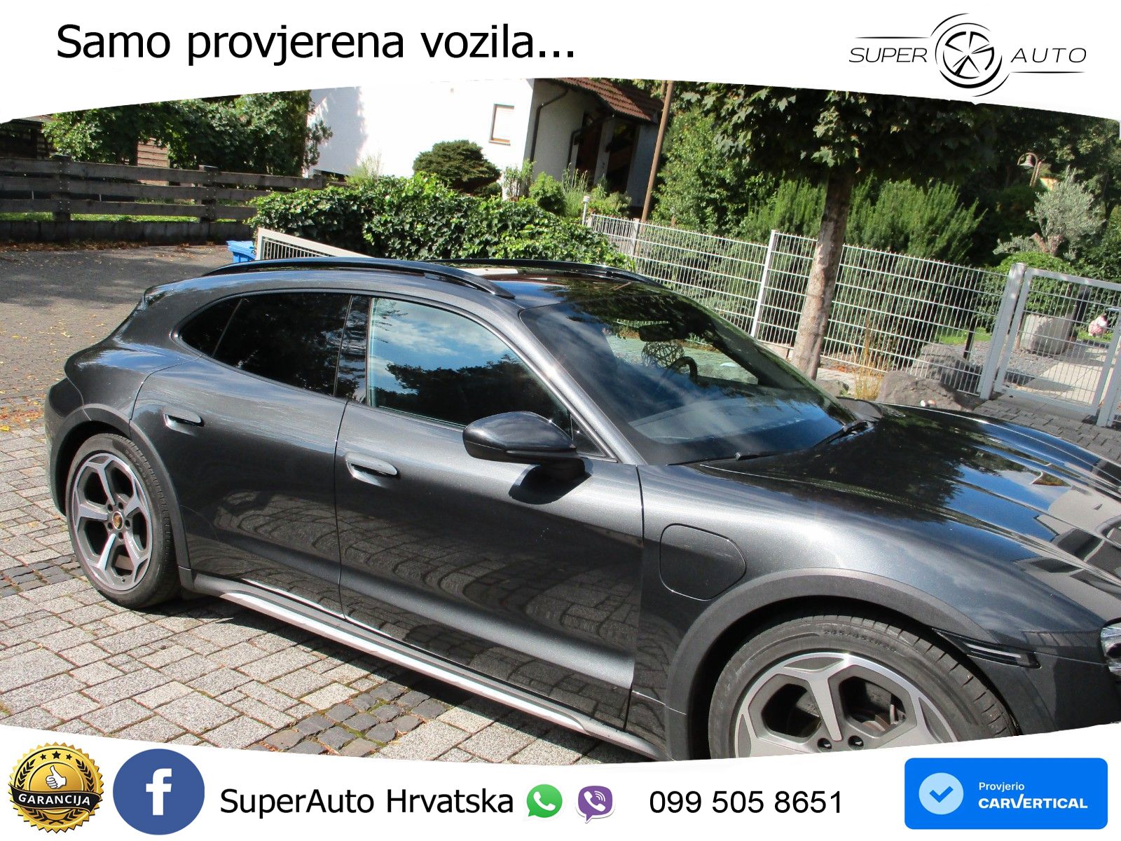 Porsche Taycan Cross Turismo 4 93.4 kWh (476 KS) LED+GR SJED+ACC