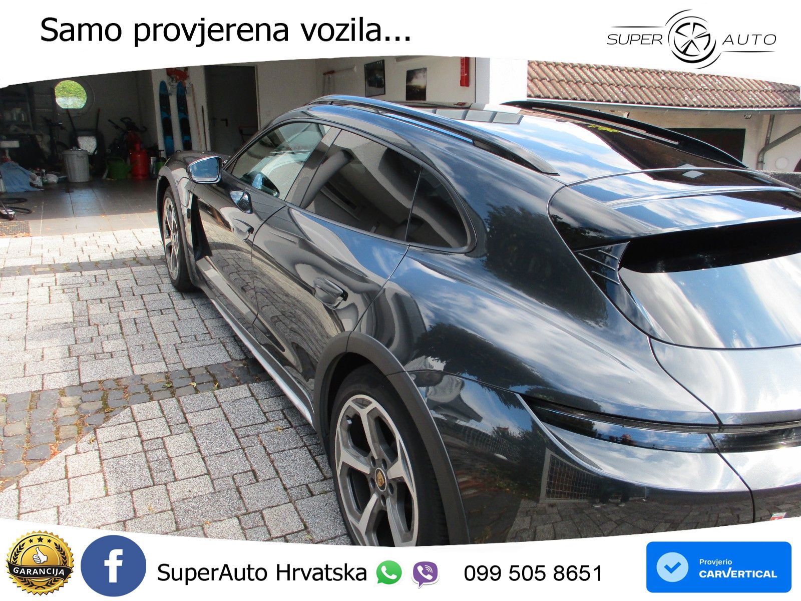 Porsche Taycan Cross Turismo 4 93.4 kWh (476 KS) LED+GR SJED+ACC