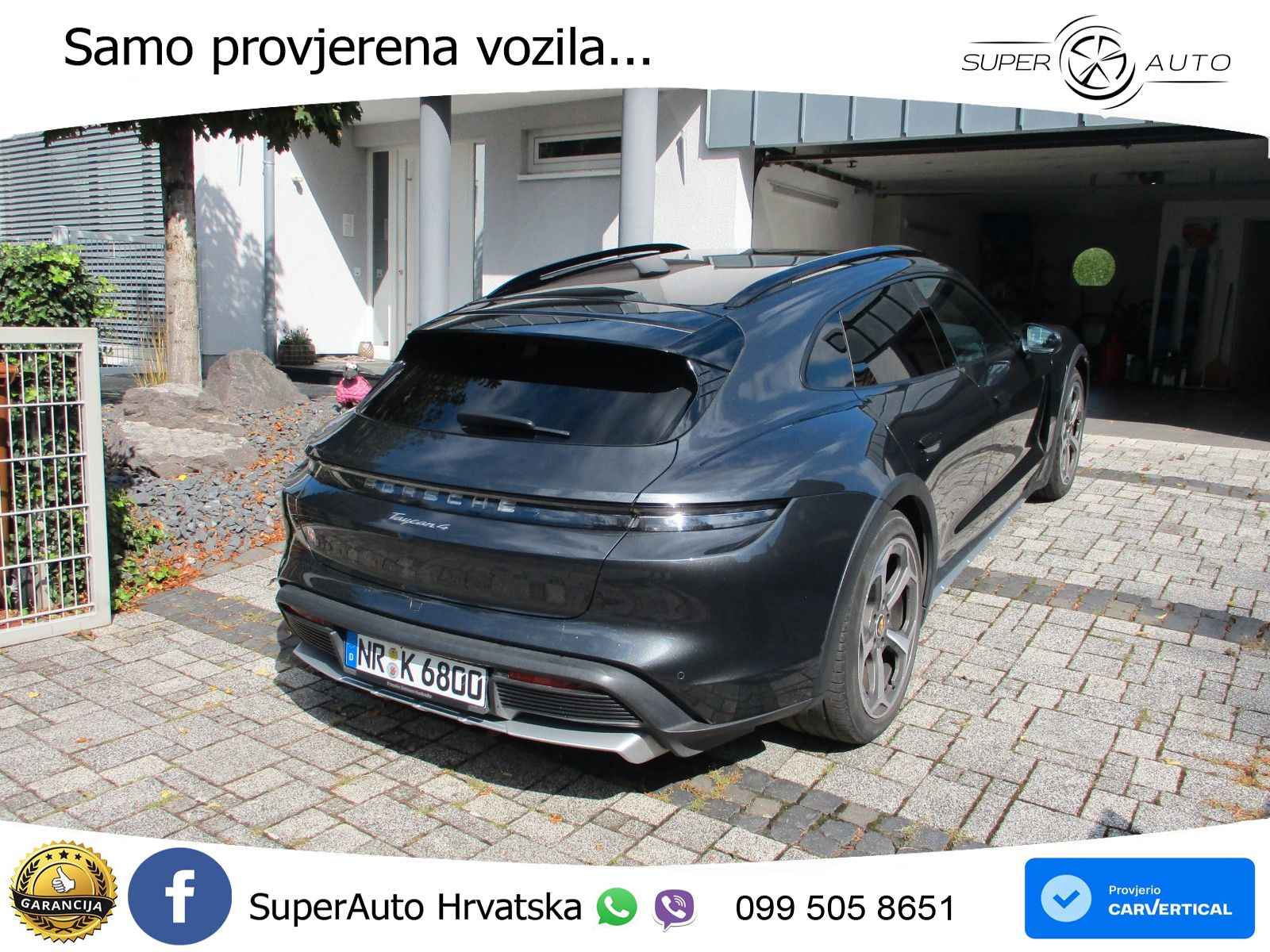 Porsche Taycan Cross Turismo 4 93.4 kWh (476 KS) LED+GR SJED+ACC