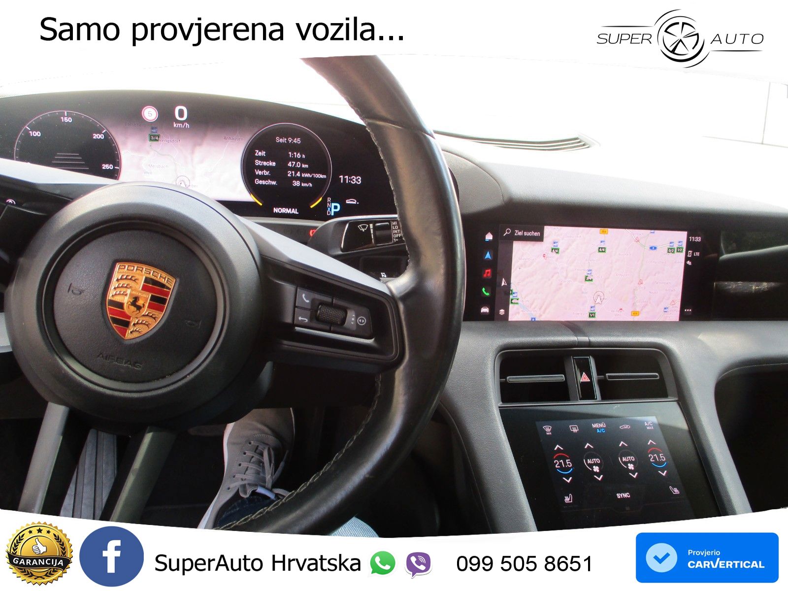 Porsche Taycan Cross Turismo 4 93.4 kWh (476 KS) LED+GR SJED+ACC