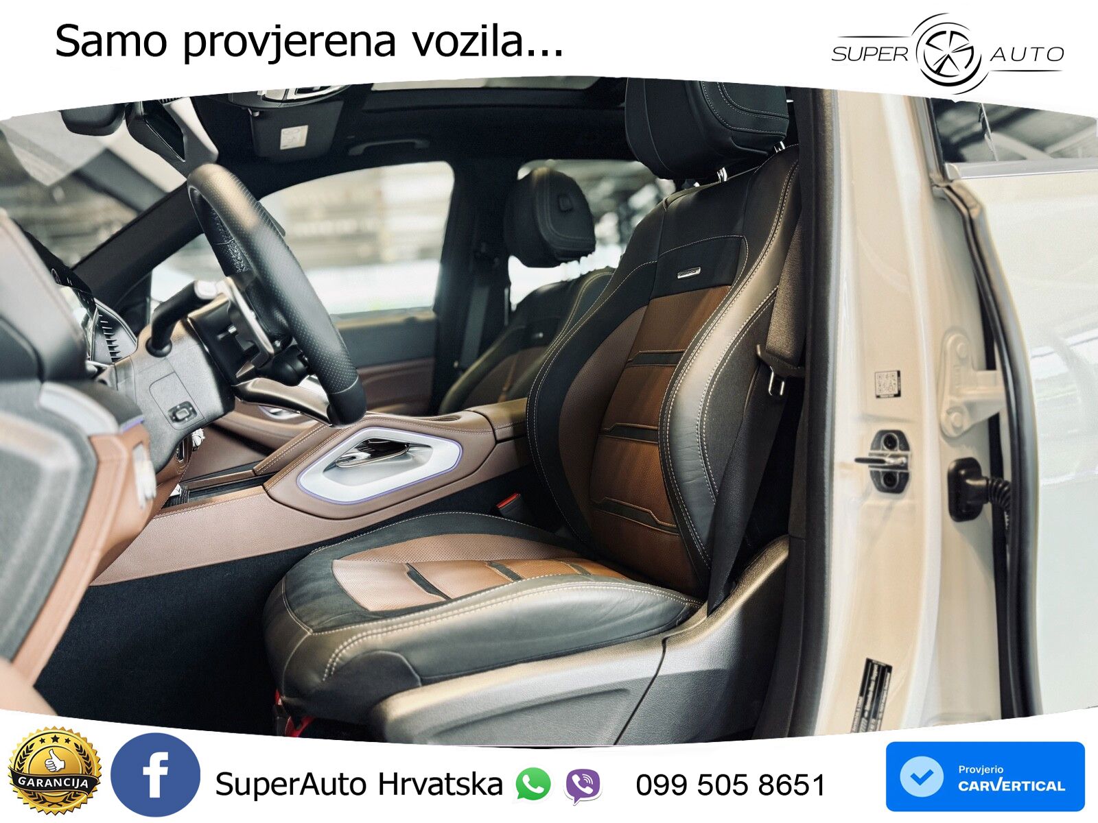 Mercedes AMG GLE 53 (544 KS) Hybrid 4MATIC+ 9G-TRONIC LED+GR SJED+ACC