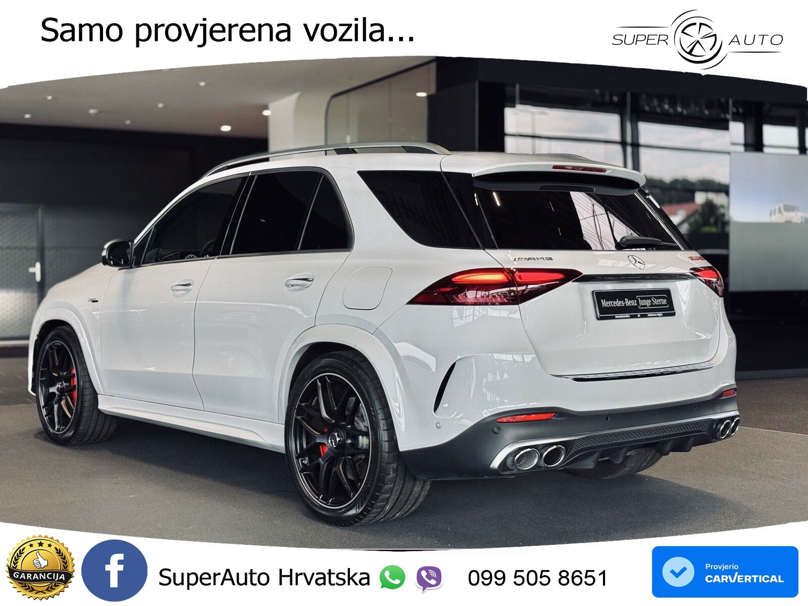 Mercedes AMG GLE 53 (544 KS) Hybrid 4MATIC+ 9G-TRONIC LED+GR SJED+ACC