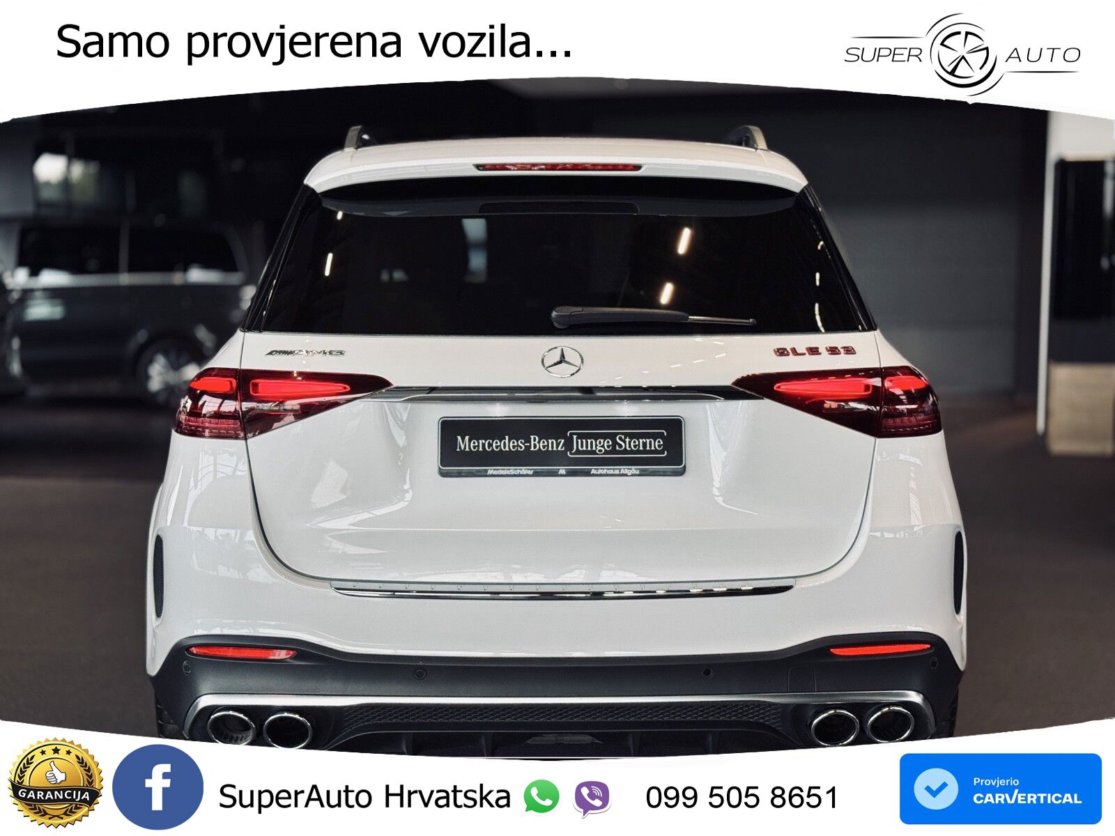 Mercedes AMG GLE 53 (544 KS) Hybrid 4MATIC+ 9G-TRONIC LED+GR SJED+ACC