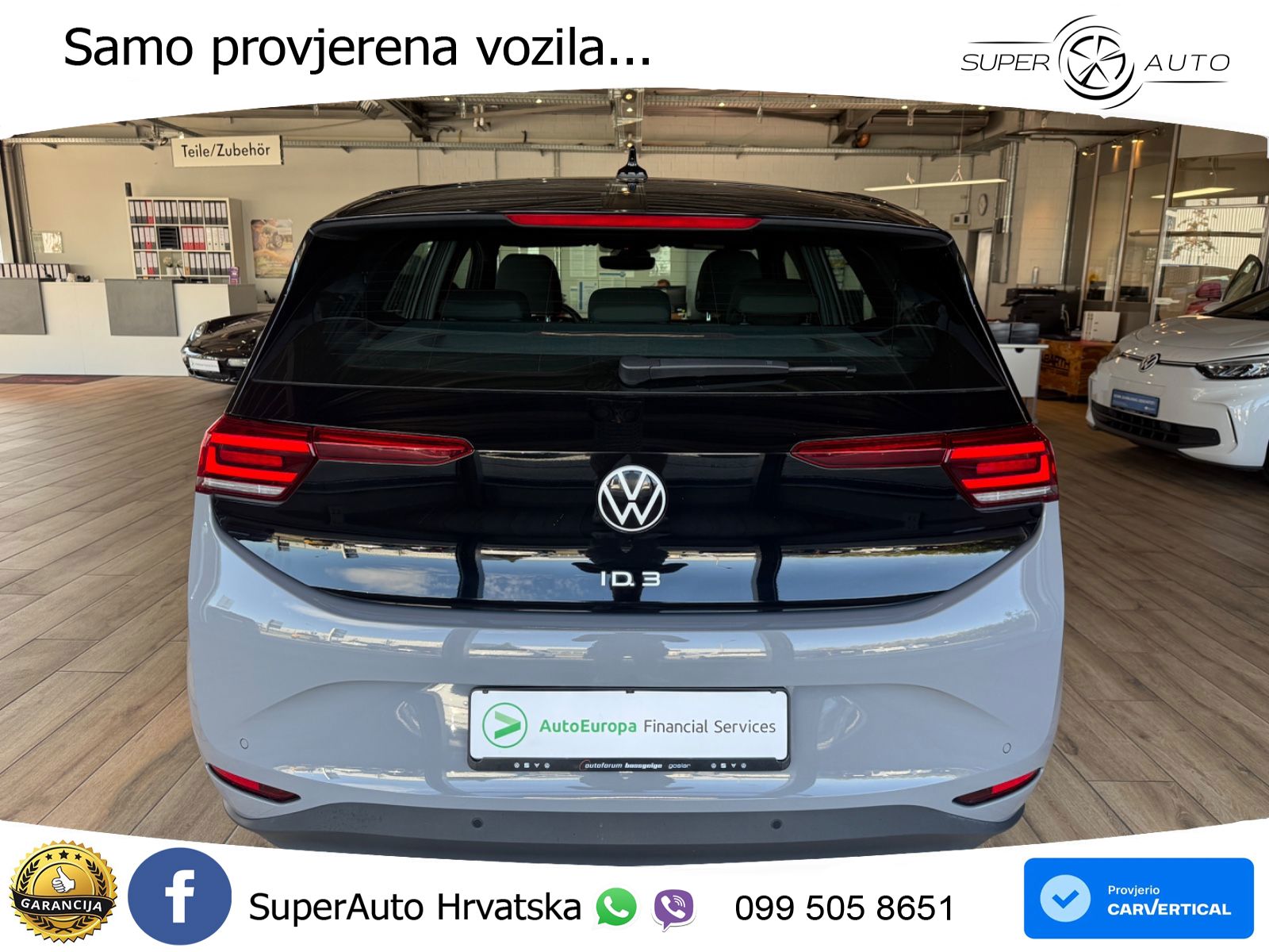 Volkswagen ID.3 Pro 62 kWh (204 KS)