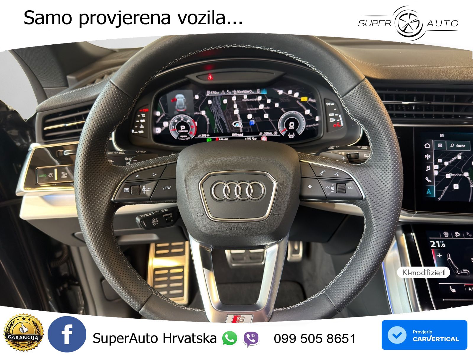 Audi Q8 50 TDI V6 (286 KS) quattro Tiptronic