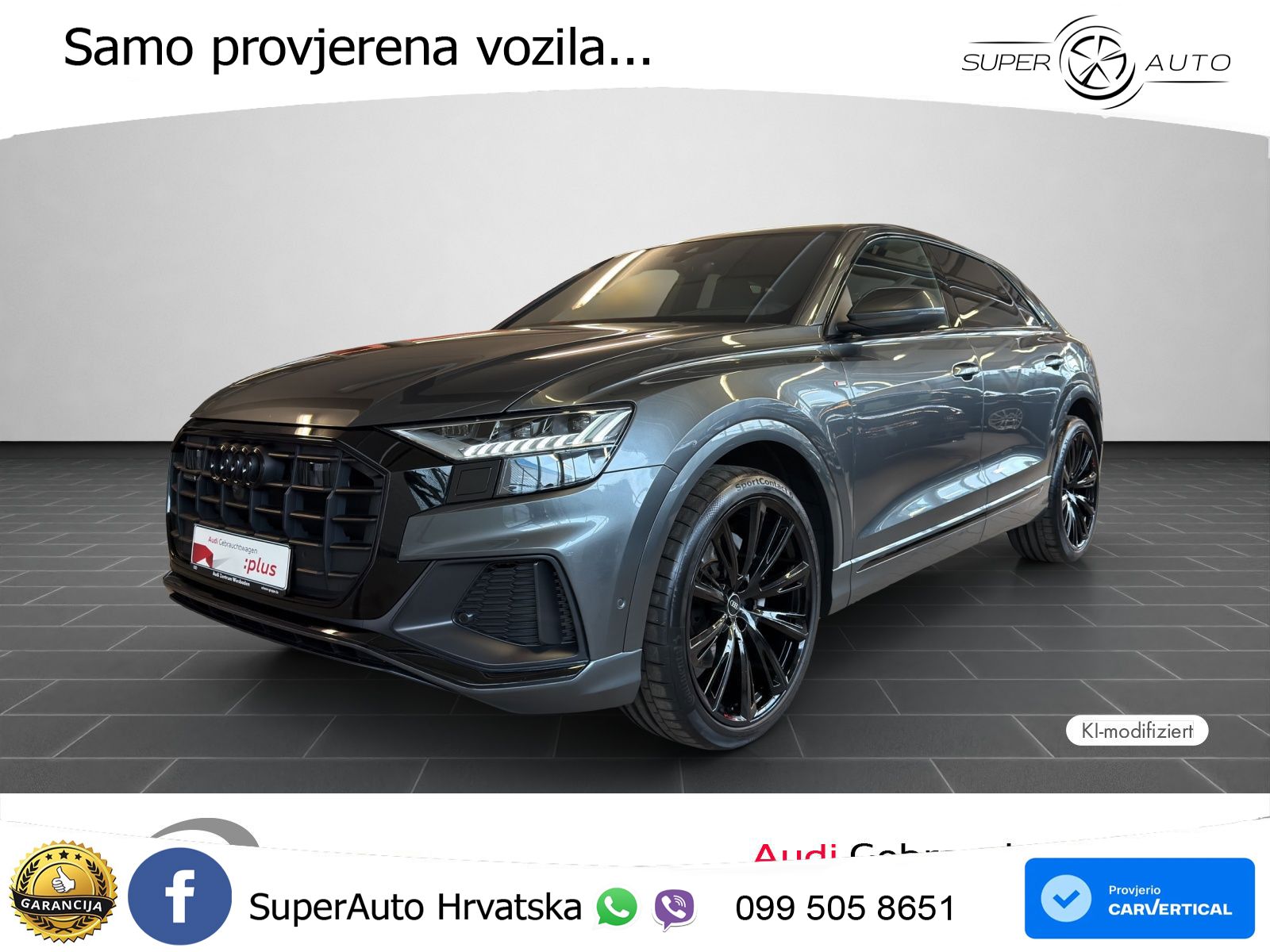 Audi Q8 50 TDI V6 (286 KS) quattro Tiptronic
