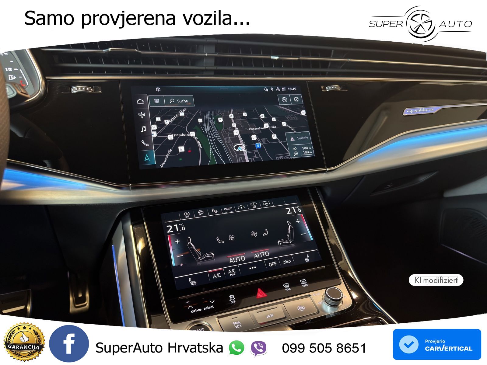 Audi Q8 50 TDI V6 (286 KS) quattro Tiptronic