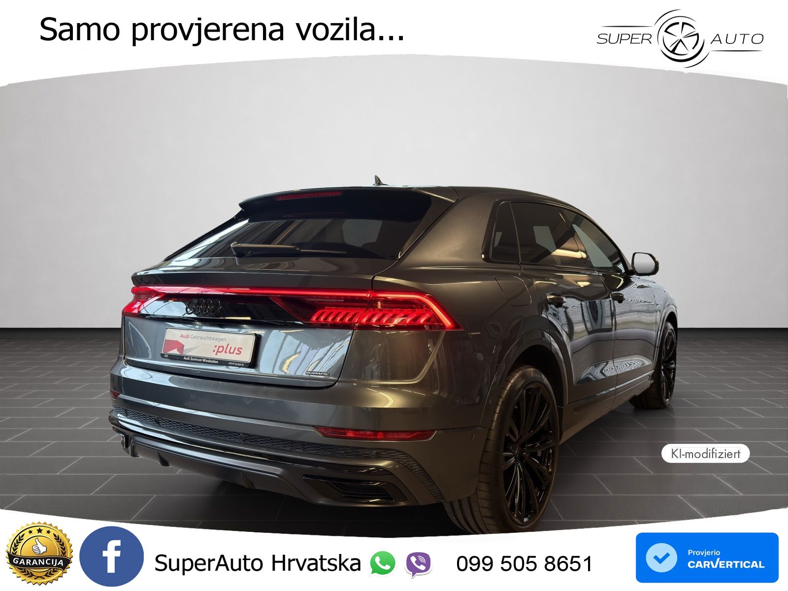 Audi Q8 50 TDI V6 (286 KS) quattro Tiptronic